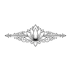 Wall Mural - Ornate Vintage Swirl