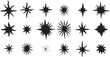 © pankaj - Starburst Vector Set – Abstract Sunburst, Sparkle Icon, Light Effect, Radiant Symbol, Shining Graphic Illustration