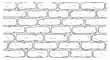 © Luan - Illustration of a brick wall pattern with detailed line art design work