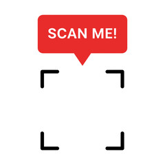 scan me icon illustration