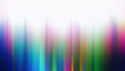 Wall Mural - vibrant vertical gradient of neon pink blue and green light streaks with smooth glassy blur and bright white glow perfect for modern wallpaper or digital banner design