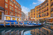 Venice, Italy with Gondolas on the Canals 12