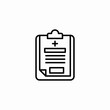 © Ilhame - medical report icon sign vector
