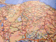 A Road Map of the Central Anatolia Region in Turkey