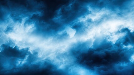 Dramatic storm clouds swirling in a dark sky, creating a moody atmosphere for nature photography