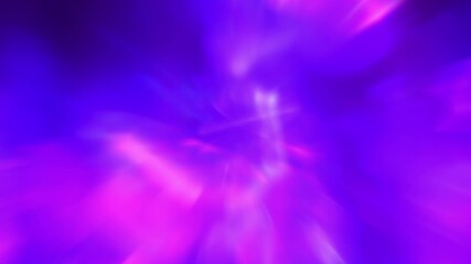 Wall Mural - Soft pink and lavender light beams blur into a dreamy bokeh, glowing with romantic warmth