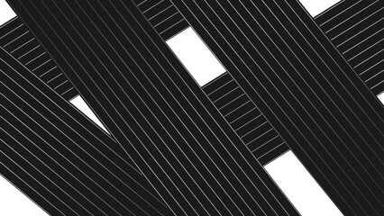 Wall Mural - abstract linear background with overlapping diagonal and horizontal lines. trendy geometric pattern 