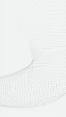 Wall Mural - modern light white background contemporary geometric background. line art style, shadow gradient. cl