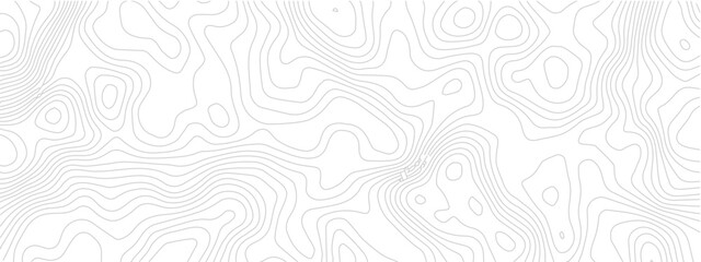 Wall Mural - Seamless Grid Pattern Combining Topography, Technology Lines, and Discovery Areas Represented in Geometric Styles
