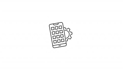 App development Illustration