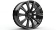 © Frandes Art Project - Sleek carbon fiber car wheel showcases modern automotive design and performance.