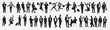 © jabeen - business silhouette set vector illustration
