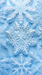 Canvas Print - christmas snowflake wallpaper christmas holiday pattern.