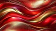 © Maple Stock Photo - The combination of red and gold evokes a sense of luxury and opulence.