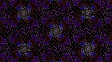 Wall Mural - abstract lines colorful light shining round shape in center, Abstract background moving stripes and flashing with shining light