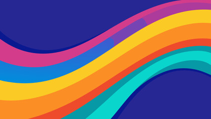 abstract colorful gradient flow background