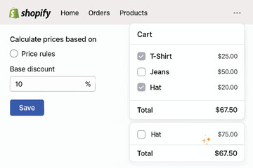 Dynamic Shopify Cart Update