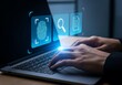 © ABDULELLAH - Digital Fingerprint Analysis at a Computer Workspace in a Tech Environment