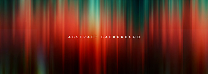 Wall Mural - abstract modern wide banner background design with red and green stripes. dark vector illustration