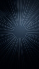 Wall Mural - Dark Radial Lines Pattern with Foggy Center vertical