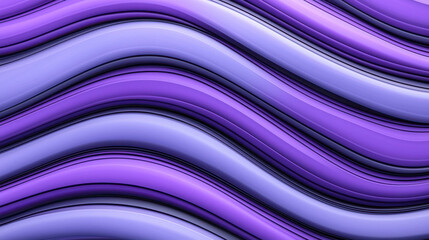 Wall Mural - Abstract purple wave background with flowing lines, smooth texture, artistic design, 3D render, vibrant colors, fluid shapes, modern graphic art