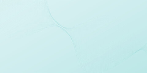 Wall Mural - abstract blue smooth waves on white background soft line dot shpae flowing wihte curve digital