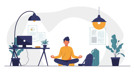 Visualizing Future Growth: Clean Flat Design for Digital Innovation & Strategy