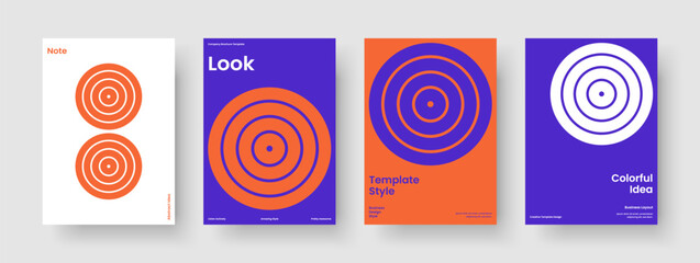Canvas Print - isolated business presentation design. abstract book cover template. geometric brochure layout. repo