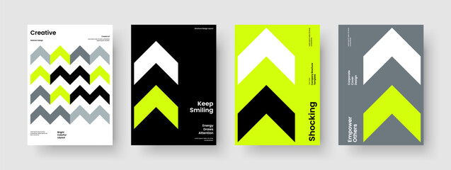 Canvas Print - abstract brochure layout. geometric business presentation design. creative banner template. book cov
