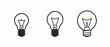 © SARPIA - Series of light bulbs showcasing various stages of damage and repair against a plain background