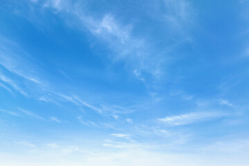Wall Mural - sky is blue and clear with  clouds