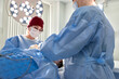 © Georgii - Medical professionals conducting a surgery in a sterile operating room