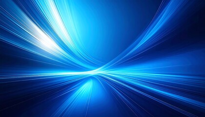 Dynamic blue abstract with flowing lines and a sense of speed. Visuals suggest movement and energy, perfect for modern design concepts. 