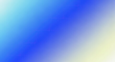 Wall Mural - Abstract Pale Yellow to Blue Gradient Background Texture Smooth Transition