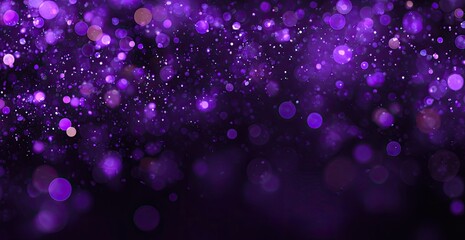 Abstract purple bokeh background