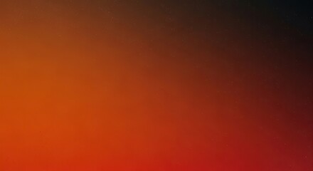 Wall Mural - Blended Sky with Light Spots, Abstract Dark Orange Gradient with Light Dust Particles