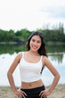 © Ranta Images - Portrait of beautiful young Asian woman at beach