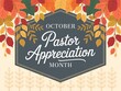 © Hriday - Celebrating pastor appreciation month in october with autumnal leaves and pumpkins
