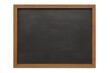 © ArtBox - Empty blackboard with wooden frame on transparent background for educational purposes
