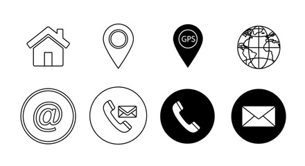 Web icon set. Website set icon vector. set for computer