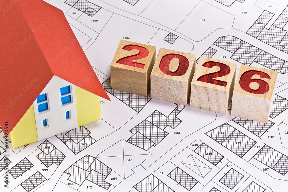 Foto De Stock 2026 HOUSING MARKET AND REAL ESTATE PLANNING CONCEPT 1000 F 1696320541 