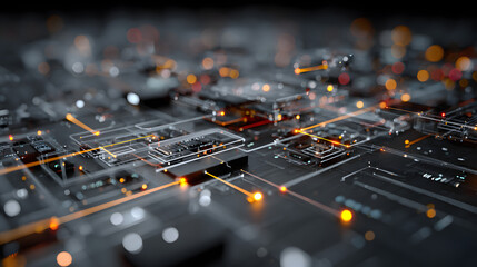 AI workflow automation artificial intelligence software interface nodes triggers data tool dashboard coding icon flow process technology 3d rendering.