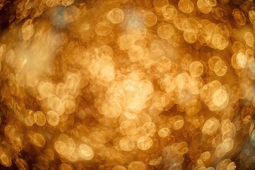 Wall Mural - Abstract bokeh effects on a blurred backdrop