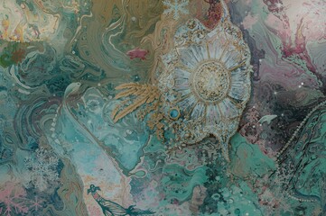 Wall Mural - boka style textured backdrop
