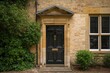 Architectural elements and design features in a historic English setting