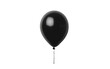 © Uday - Black balloon on white background,png