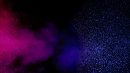 Wall Mural - dark grainy color gradient background, purple pink blue black colors abstract banner poster cover ba