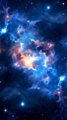 Wall Mural - deep space background
