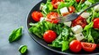 © afridwi - Fresh healthy salad lettuce tomato cheese