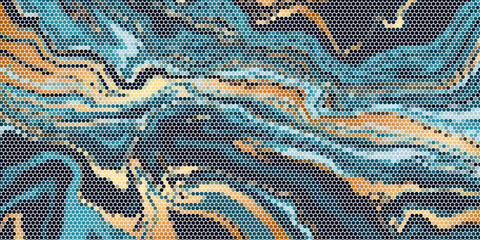 Digital effects. Multicolor abstract background. Colorful pattern. Creative graphic design for poster, brochure, flyer and card. Unique wallpaper.
